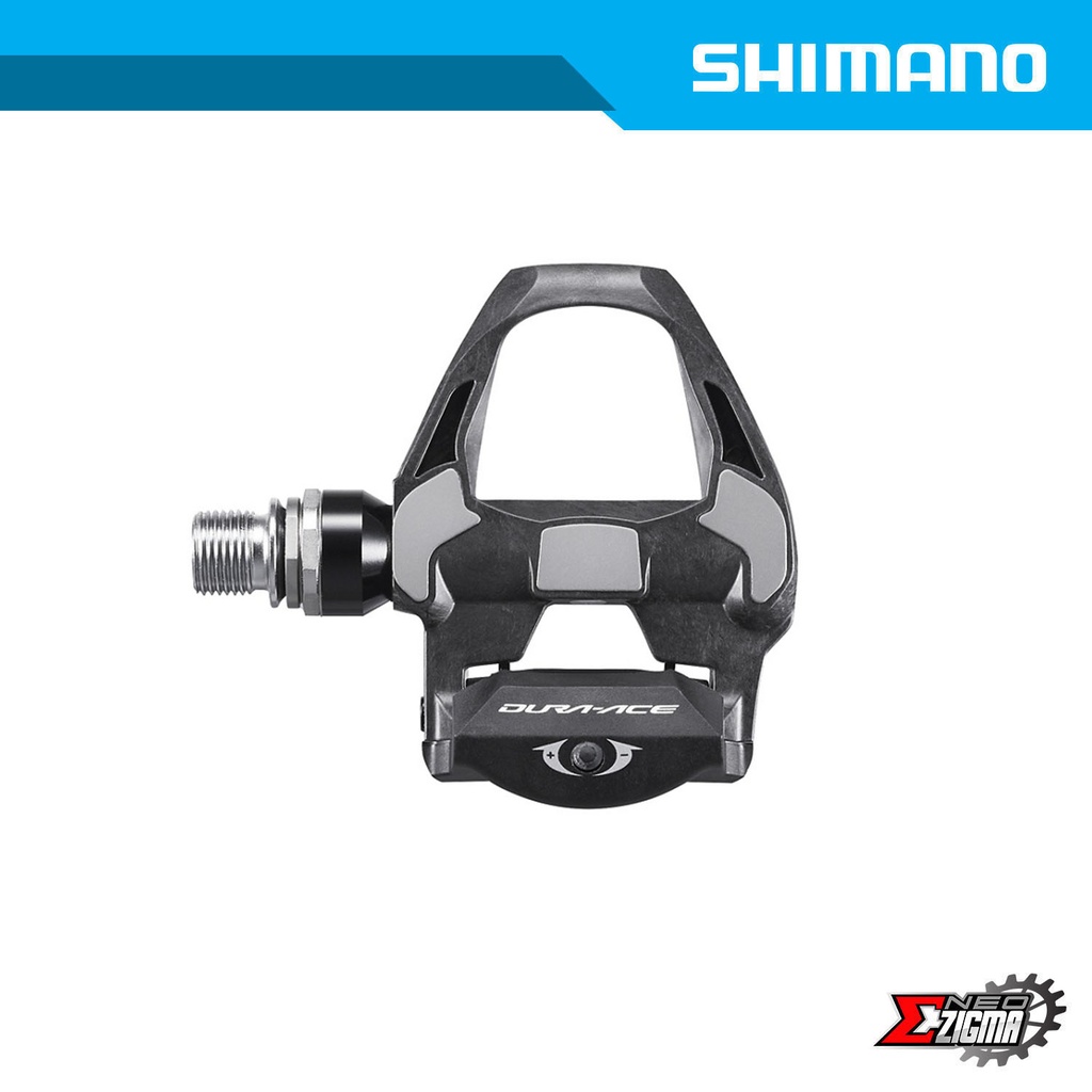 Pedal Road SHIMANO Dura Ace PD R9100 SPD SL Single Sided Long Axle w Cleats Ind. Pack IPDR9100E1 Neo Zigma